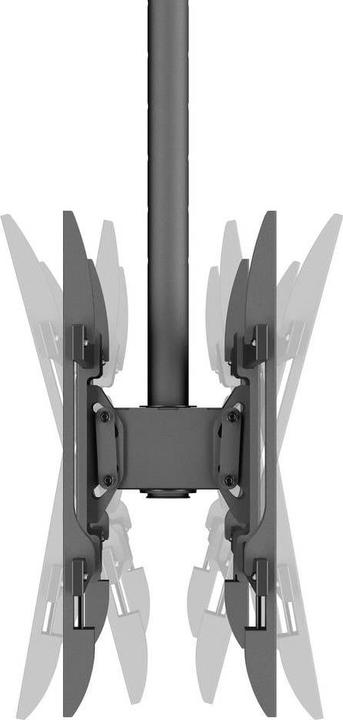 Produktbild SpeaKa Professional SP-TVCM-550 TV-Deckenhalterung Höhenverstellbar 109.2 cm 43 (Decke, 50 kg, 43" - 86")