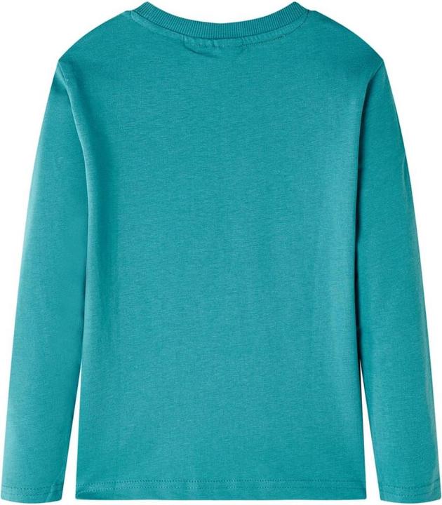 Produktbild vidaXL Kinder-Langarmshirt Dunkelblau 116,Material: 100