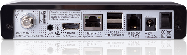 Actual product image Vu+ Zero (0.51 GB, DVB-S2, CI+ slot)