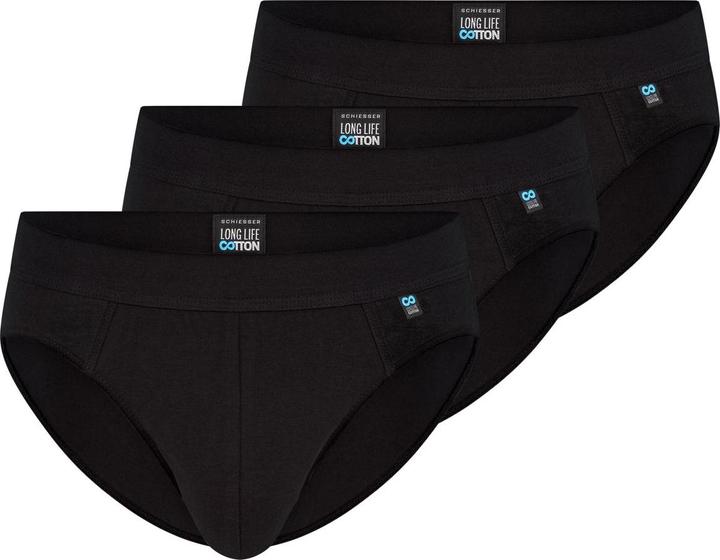 Actual product image Schiesser 3 Pack Long Life Cotton Rio Briefs (L, pack of 3)