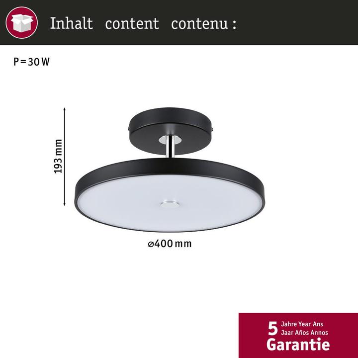 Actual product image Paulmann Ceiling light Hildor (3000 lm)