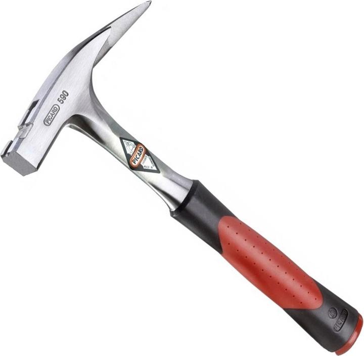 Immagine prodotto Picard Martello per tetti 590 Impugnatura 2-K, nastro liscio, interamente in acciaio 860 g (860 g)