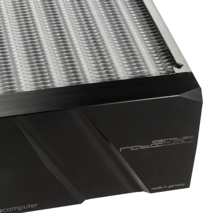 Actual product image Aqua Computer airplex radical 4/280mm - aluminum (140 mm)