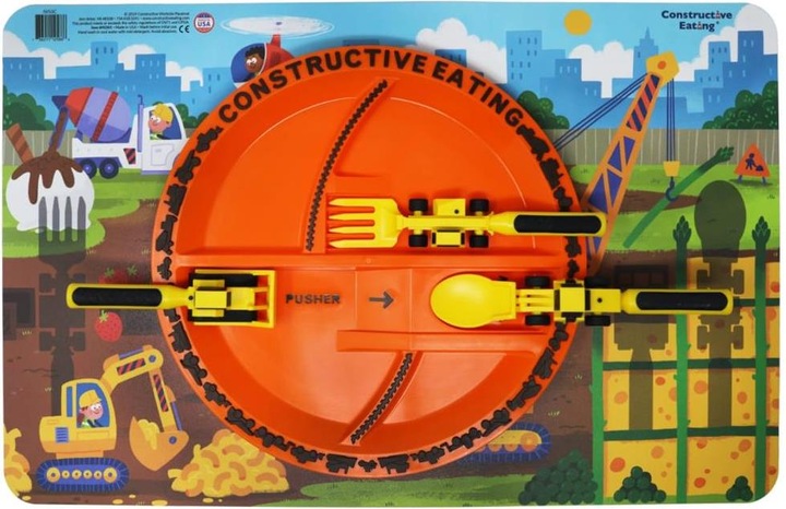 Actual product image Constructive Eating Construction sites fan set