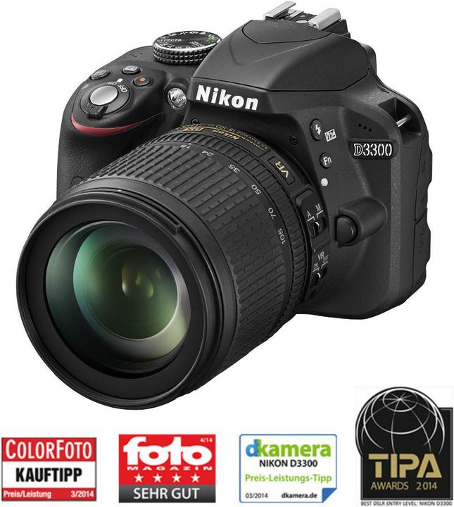 Image du produit Nikon D3300 (24.20 Mpx, APS-C / DX)