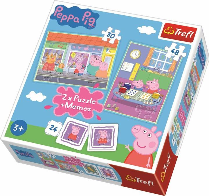 Produktbild Trefl PEP 2in1 Puzzles + Memo (30 Teile)
