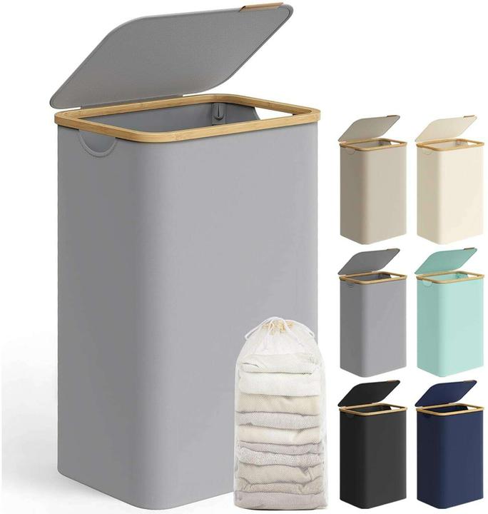 Actual product image Songmics Wäschekorb mit Deckel (90 l)