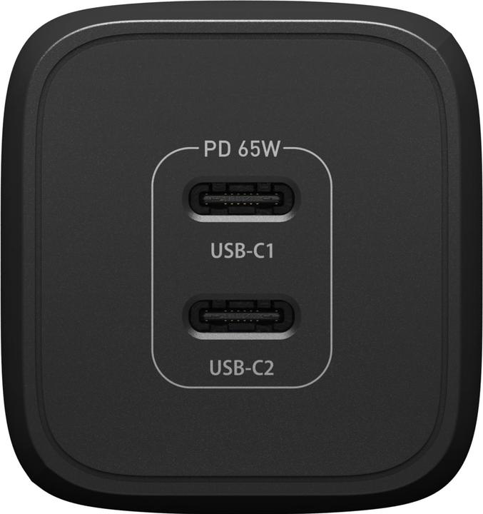 Produktbild OtterBox 65W EU GaN Schnellladegerät (65 W, 2 Ports)