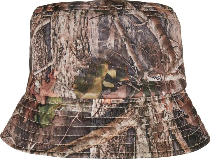 Actual product image Flexfit Sherpa Real Tree Camo Reversible Bucket Hat - 15823 (One size)