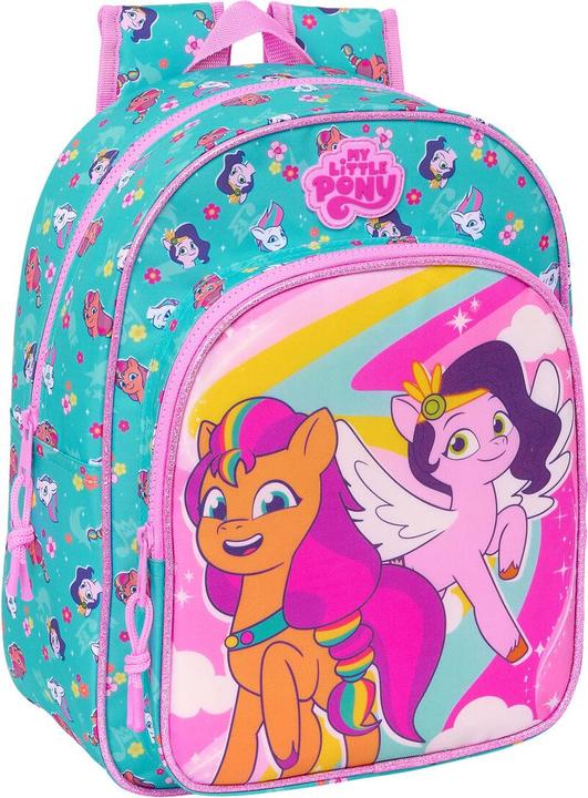 My Little Pony Zaino scuola Magic Pink turchese 26 x 34 x 11 cm
