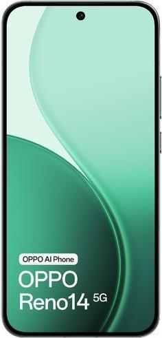 Image du produit OPPO Reno14 (512 Go, Vert lumineux, 6.59", Double SIM, 5G)