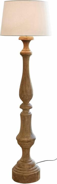 Produktbild Loberon Stehlampe Etienne braun/weiss (E27)