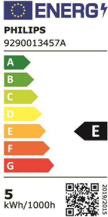 Energy Label Philips Professional Lamp CorePro LEDLuster ND 4.3-40W E27 827 P45 FRG (E27, 470 lm, 1 x)