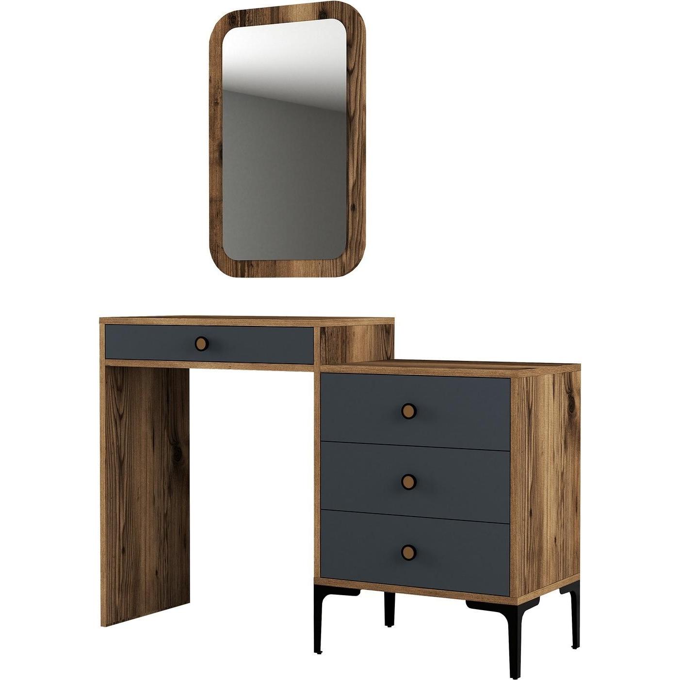 Hanah Home, Kommode + Sideboard, Agathe (124 x 40 x 85 cm)