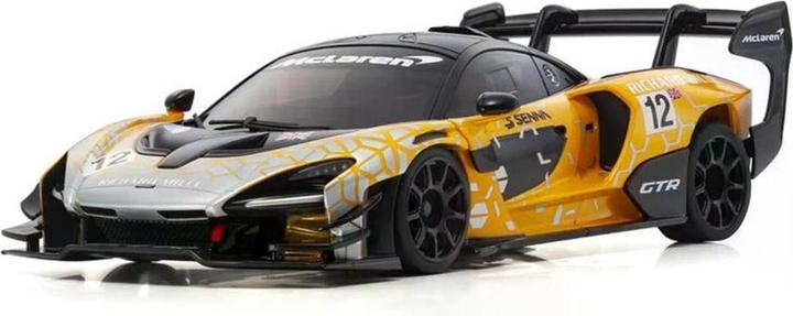 Immagine prodotto Kyosho Mini-Z MR-03 McLaren Senna GTR, arancione RWD, 1:27, set pronto per l'uso (RTR pronto all'uso)