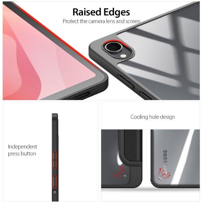 Actual product image Galaxy Tab S11 - Ducis Toby Series, Schwarz (Samsung Galaxy Tab S11)