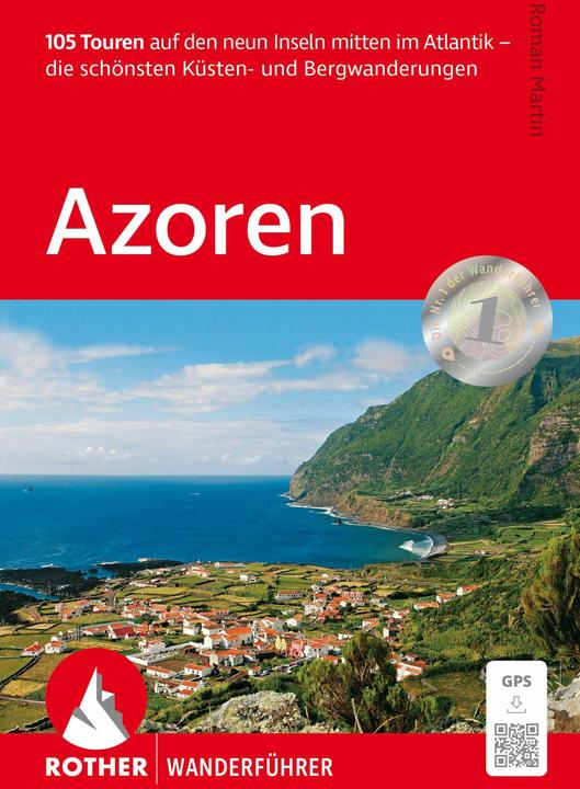 Actual product image Azoren, Wanderführer (German, Roman Martin, 2025)