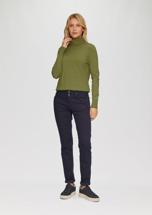 Produktbild s.Oliver Strickpullover Feinstrickpullover mit Rollkragen (46)