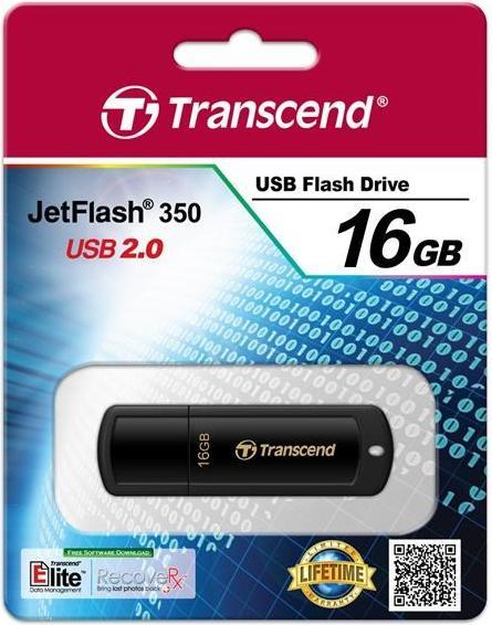 Actual product image Transcend TC JetFlash 350 (16 GB, USB-A)
