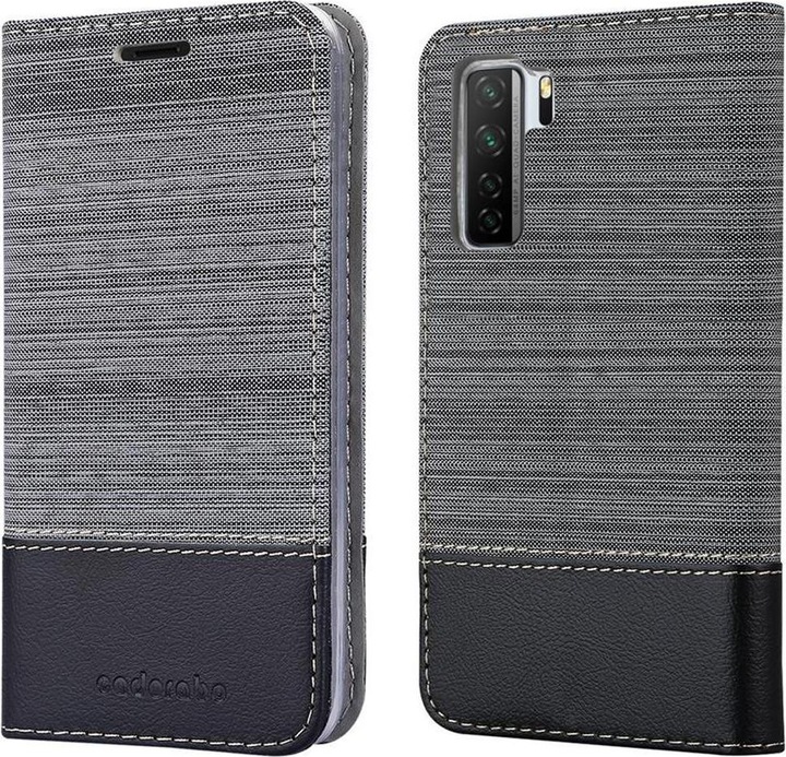 Produktbild Cadorabo Book Jeans Optik Cover (Huawei Nova 7 SE)
