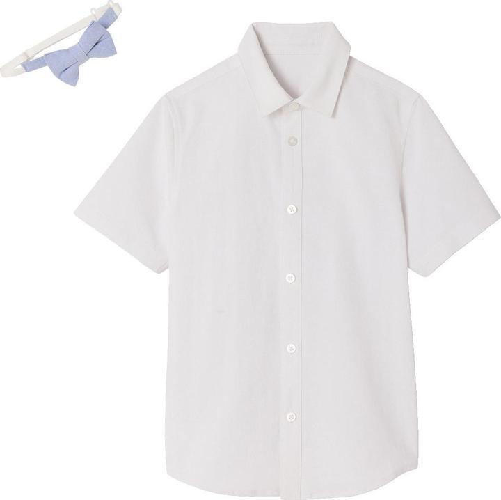 Immagine prodotto Vertbaudet Camicia a maniche corte con papillon staccabile, ragazzo (152)