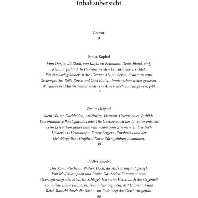 Thumbnail - Martin Walser, Fachbücher von Jochen Hieber