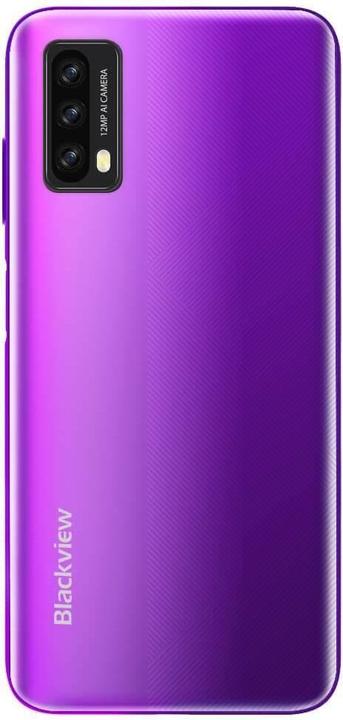 Immagine prodotto Blackview A90 Dual Sim 4GB RAM (viola) - 64 GB (64 GB, Porpora Neon, 6.39", Doppia SIM, 12 Mpx, 4G)