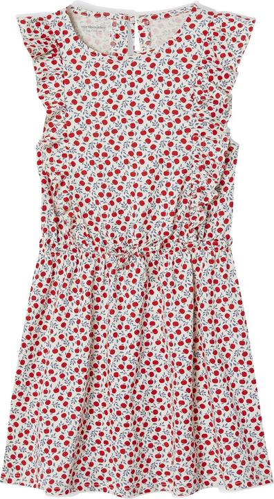 Produktbild Vertbaudet Bedrucktes Mädchen Jerseykleid mit Volantärmeln (98, 104)