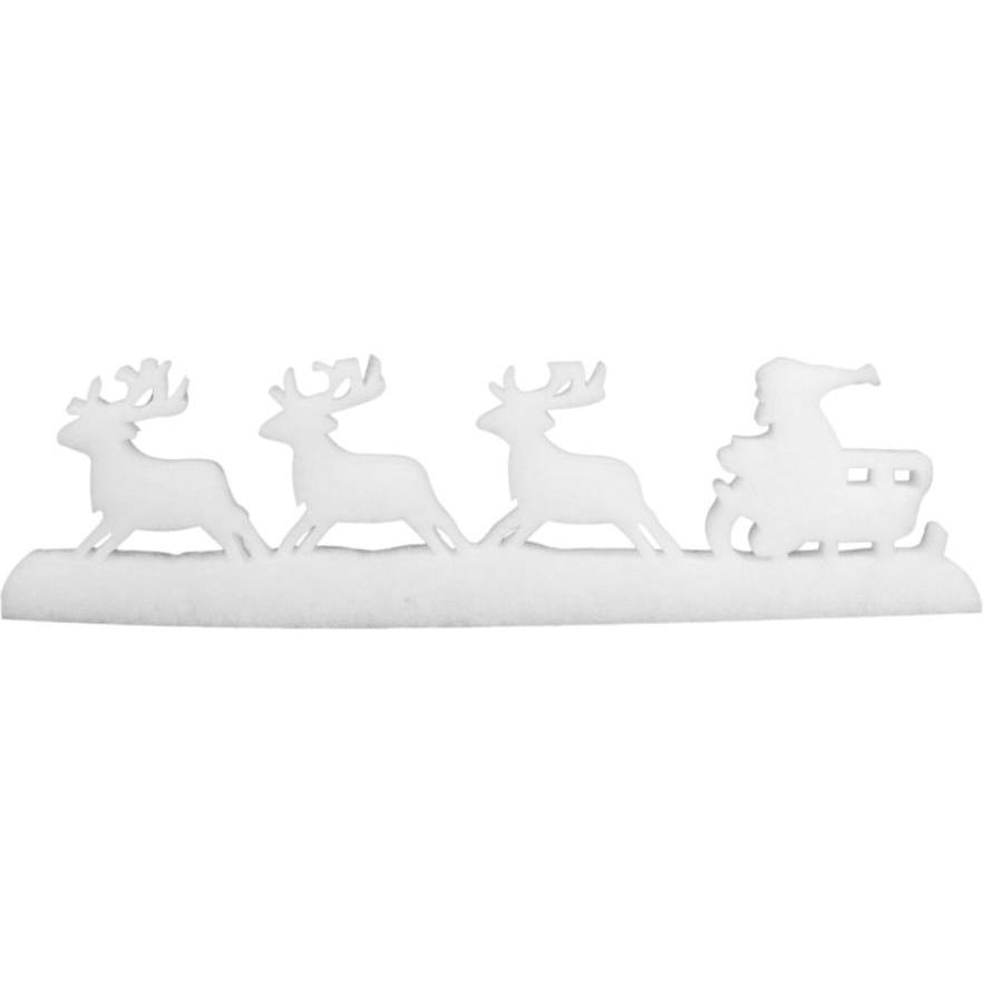 Thumbnail - Europalms, Weihnachtsdeko, Winterlandschaft aus Schneematte, schwer entflammbar B1