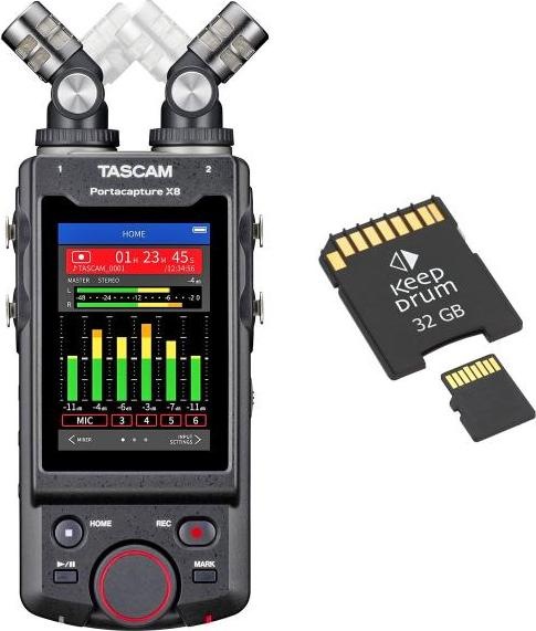 Produktbild Tascam Portacapture X8 Audio-Recorder mit SD-Karte (Handheld)