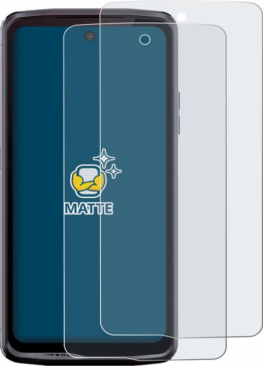 Actual product image BROTECT Anti-glare screen protector matt (2 Piece, Crosscall Stellar X5)