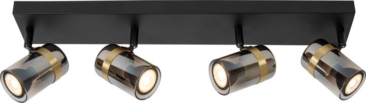Produktbild Lucide UPTON GU10 Deckenstrahler 4-fach Modern Rauchfarbe 57900/04/65 (GU10)