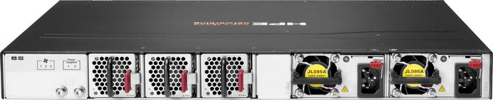 Actual product image HPE E Aruba Switch, 48 Port, Smart Rate 1/2.5/5/10G PoE and 4 Port MACsec, AVB, PTP (48 Ports)