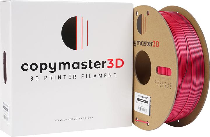 Produktbild Copymaster3D Duo-Silk 3D Printer Filament, 1.75 mm, Black/Red (1.75 mm, 1000 g)