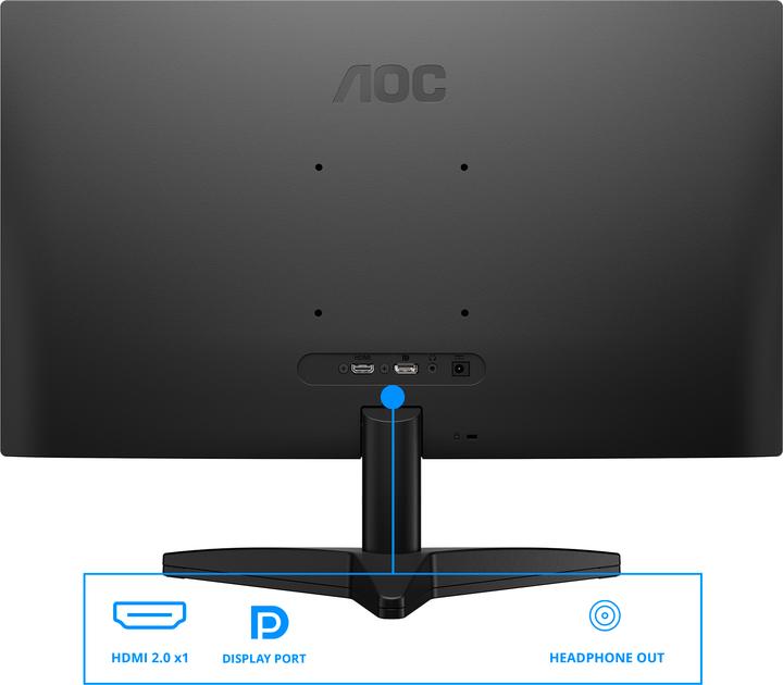 Actual product image AOC Q24B36X (2560 x 1440 pixels, 23.80")