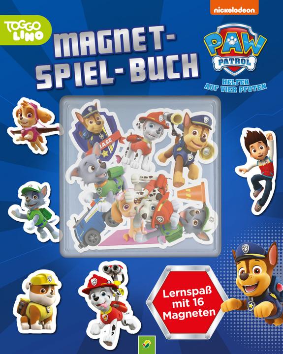 Produktbild PAW Patrol Magnet-Spiel-Buch (Deutsch, 2022)