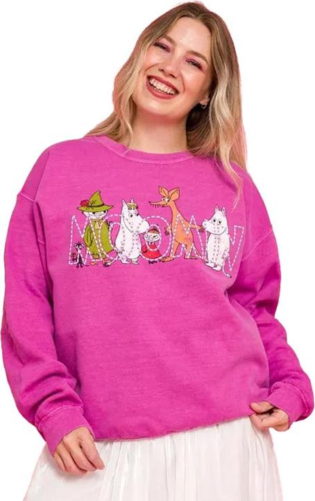 Produktbild Moomin Sweatshirt Gewaschen 80. (M)