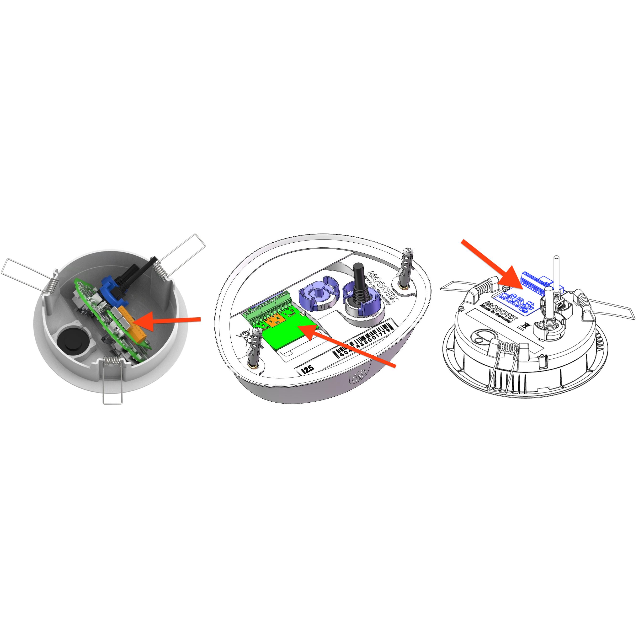 Thumbnail - Mobotix Türcontroller MX-OPT-IO3-INT I/O Modul, Automatisierung