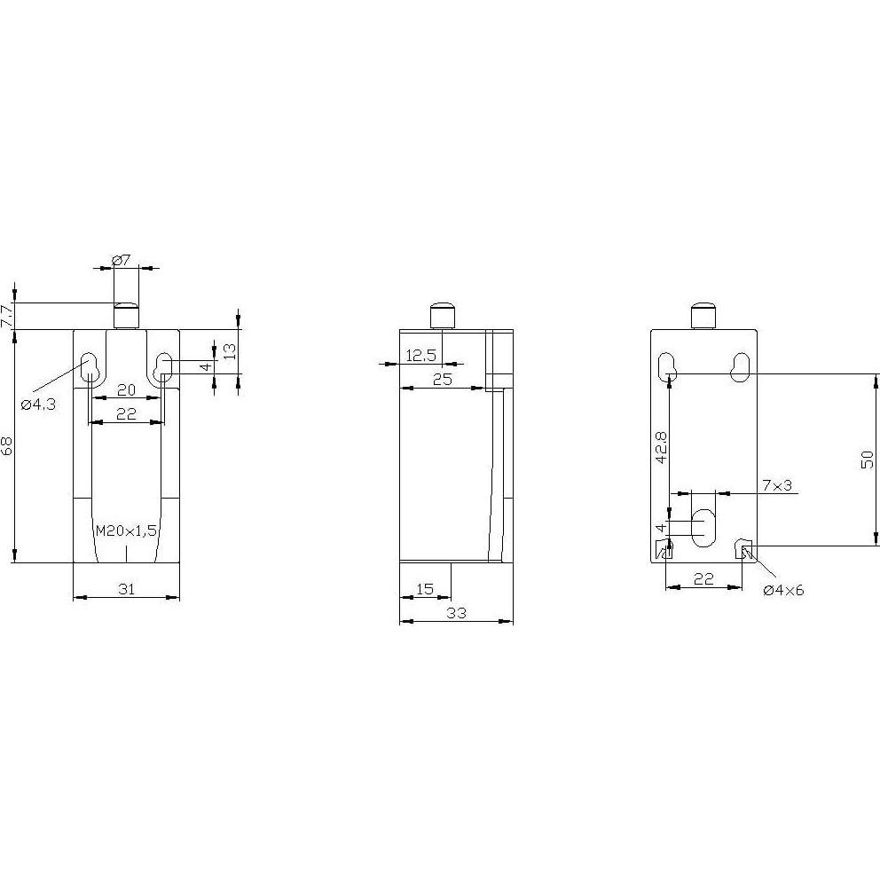 Thumbnail - Siemens, Systemstromversorgung, Positionsschalter, Kunststoffgeh., EN500