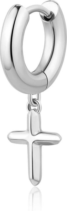 Sagapo S'AgapÃµ - Single hoop earring Cross Rogue SRG36