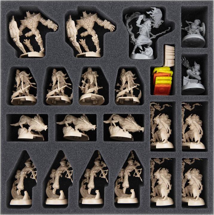 Produktbild Feldherr ORG092 - Organizer + Schaumstoff-Set für Descent: Legenden der Finsternis - Grun (Kunststoff)