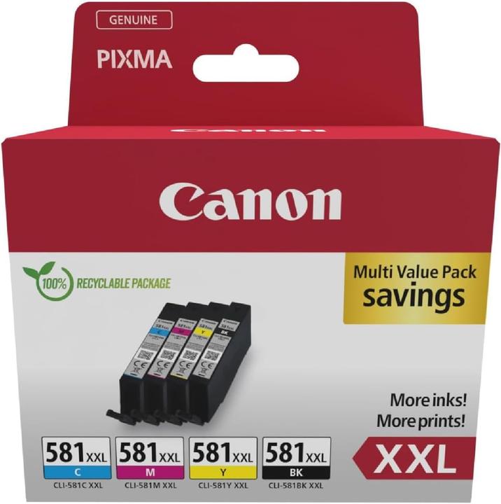 Produktbild Canon CLI-581XXL Ink Cartridge C/M/Y/BK (BK)