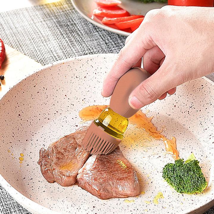 Produktbild Hermex Backpinsel Marinadenpinsel Ölpinsel Kochpinsel Küchenpinsel BBQ-Pinsel
