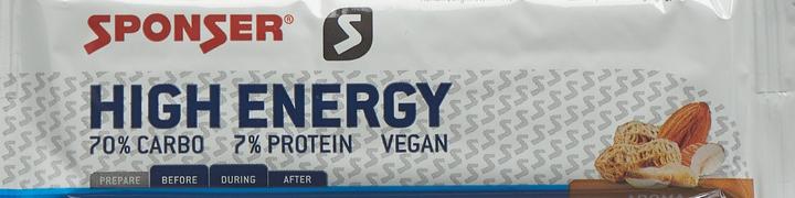 Image du produit Sponser High Energy (45 g, 1 pcs)
