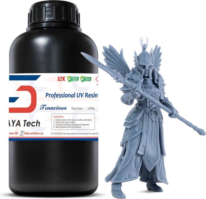 Siraya Tech -Tenacious - Easy Grey - 1 KG (1000 g)