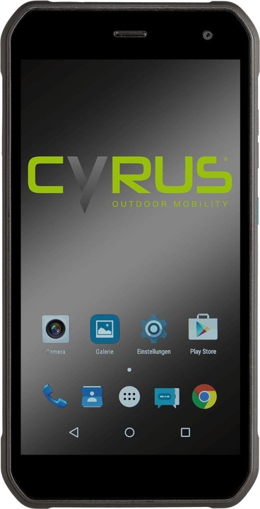 Cyrus CS 40 - Freestyle (32 GB, Black, 5.20", Hybrid Dual SIM, 16 Mpx, 4G)