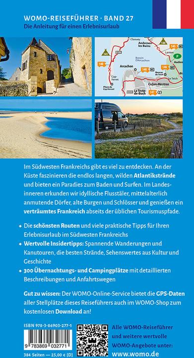 Image du produit Entdeckertouren mit dem Wohnmobil Südwestfrankreich (Allemand, Andrea Miner, Stefanie Holtkamp, 2025)