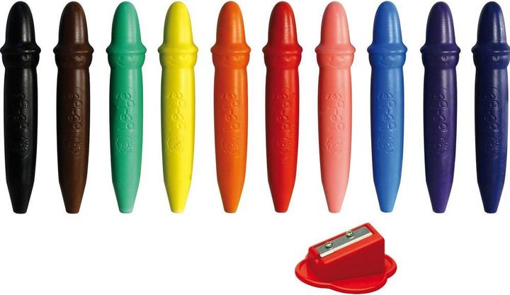 Produktbild Giotto Wachsmalstifte be-bé Nicht brechbar (10x)