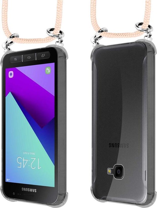 Produktbild Cadorabo TPU Handy Kette SILBER Cover