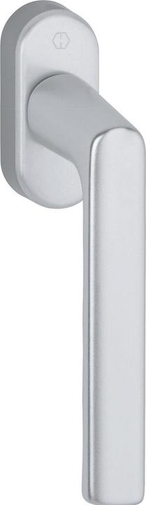 Hoppe Maniglia per finestra Hamburg 0700L/U26 Alluminio F1 Alluminio argento 32-42 mm Standard